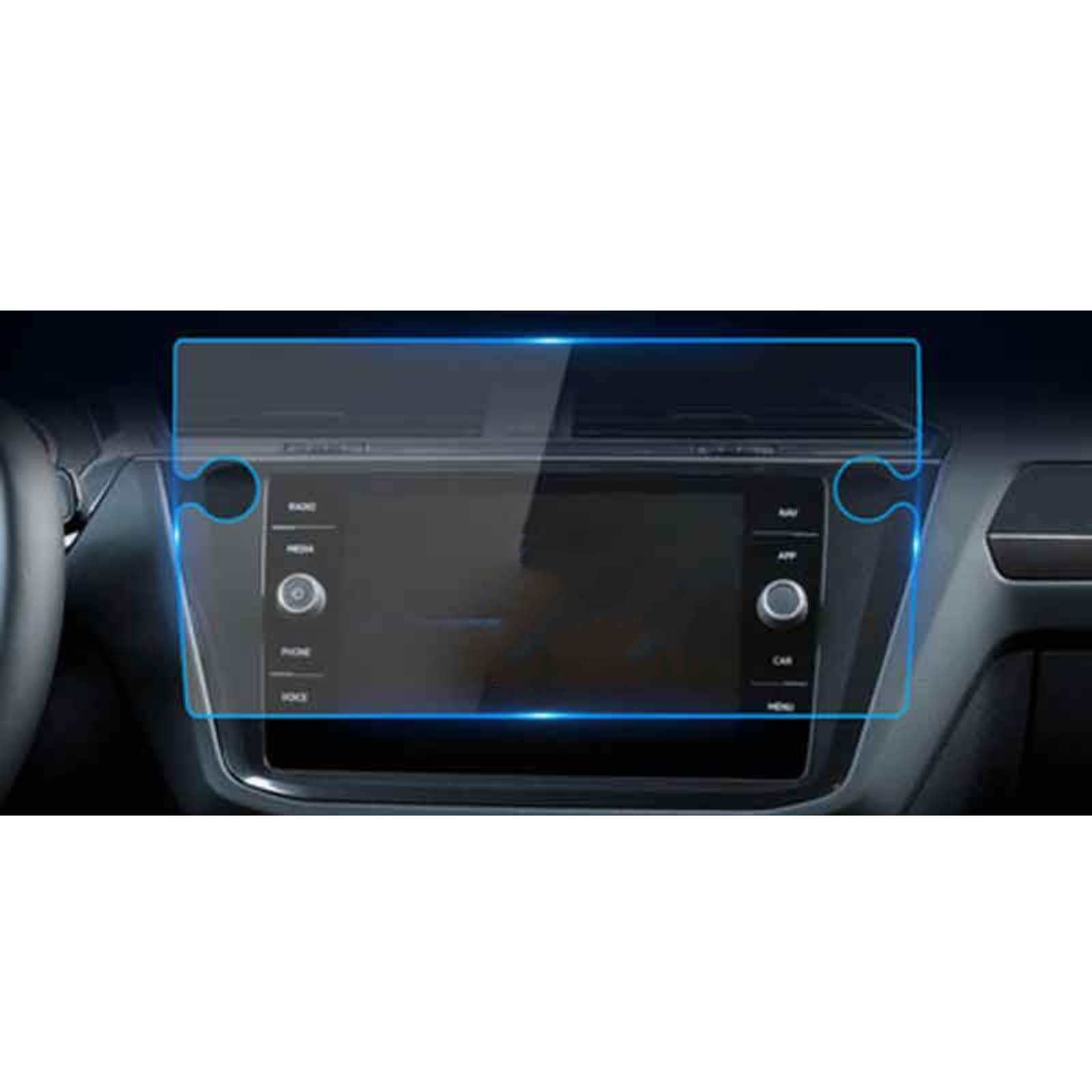 Verre trempé pour Jetta GLI 2019 film de protection navigation GPS