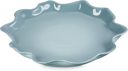 Miniatura 10 de Le Creuset Stoneware Iris Collection - Bandeja para servir, 14 pulgadas, color blanco