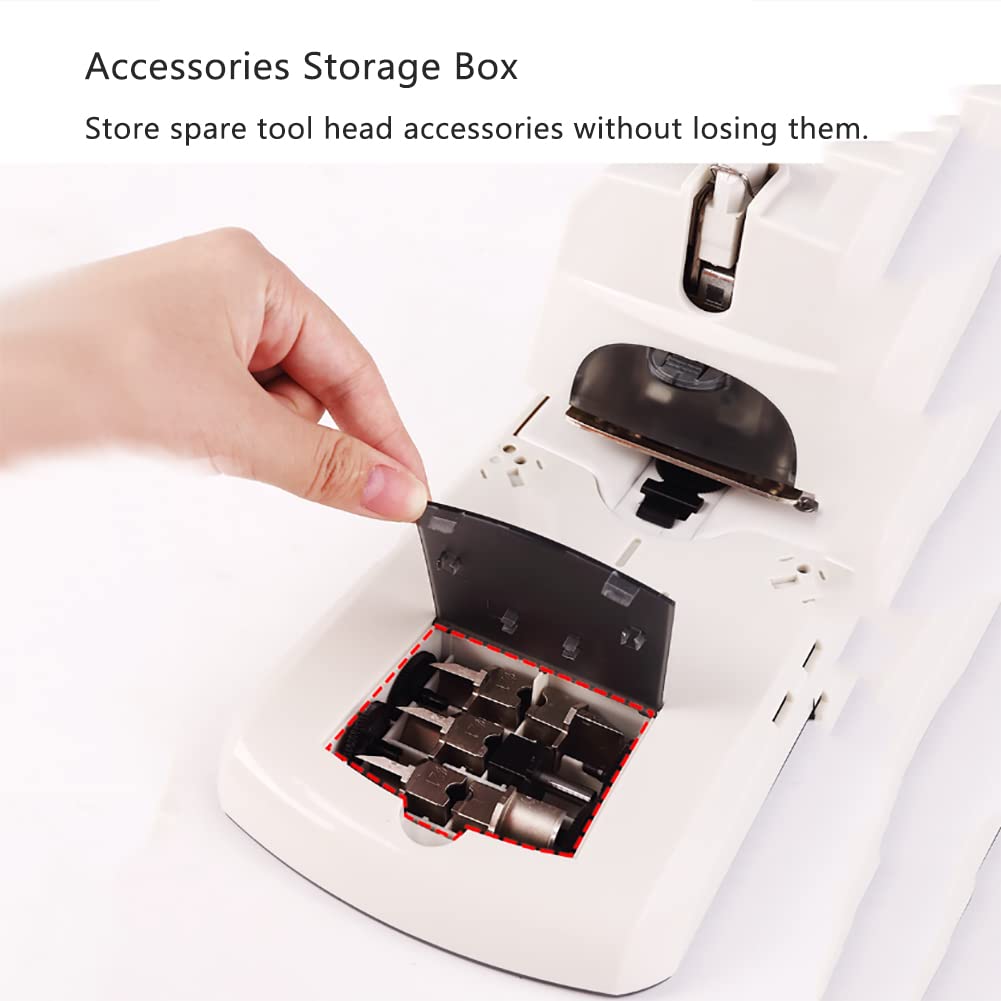 Perforatrice d'angle multifonction pour travaux manuels, projets de bricolage et scrapbooking