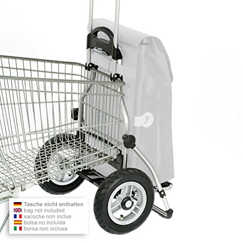 Andersen Shopper Royal mit kugelgelagertem Luftrad 25 cm und 41 Liter Tasche Kira rot mit Kühlfach – Bild 6