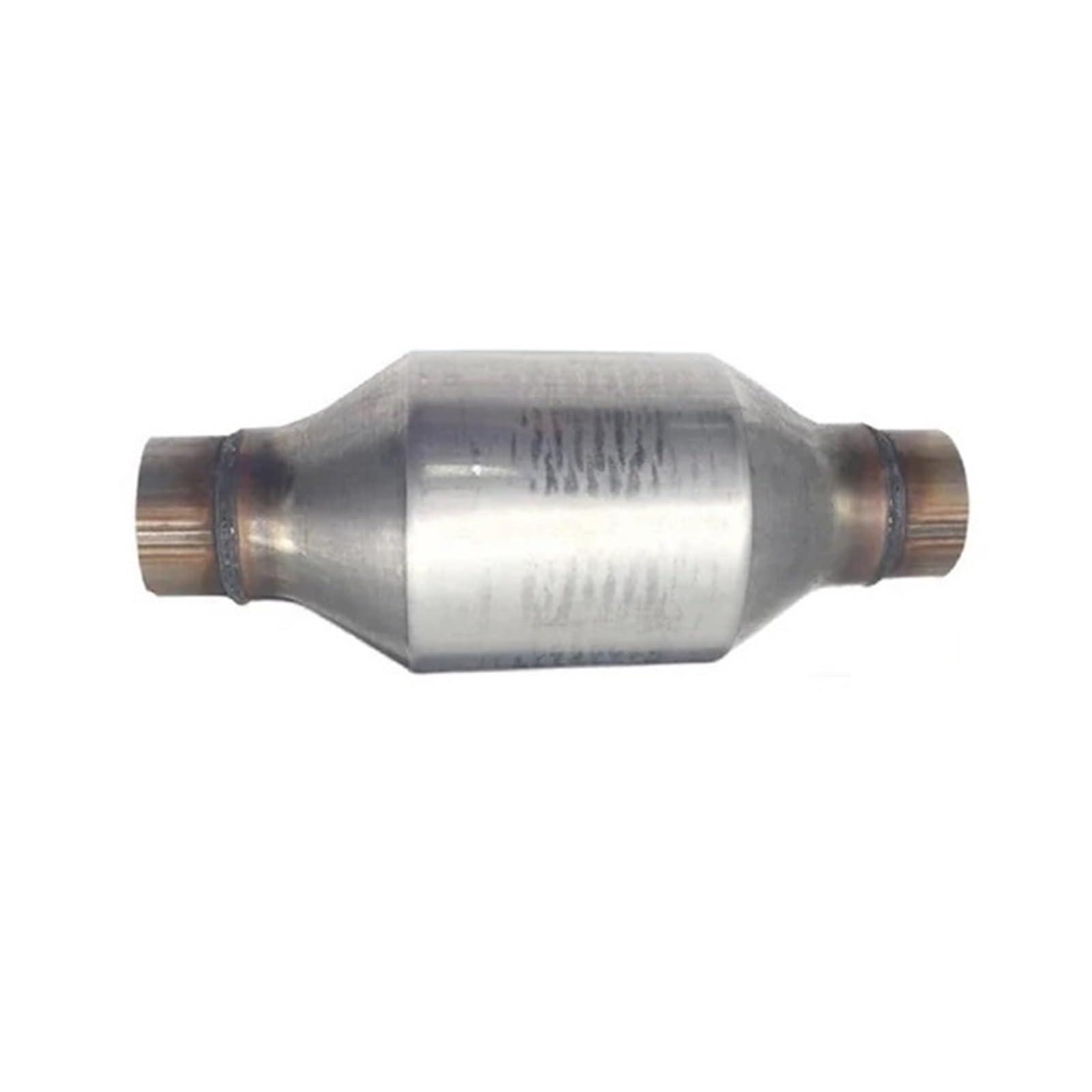 Convertidor catalítico universal para coche de 2,5 pulgadas y 63,5 mm, sensor de oxígeno, 400 celdas, catalizador de alto flujo, acero inoxidable(Type E 2.5 inch)