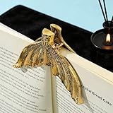Vintage Fish Tail Book Clip - Paper Storage Clip Journal Clips to Hold Journal Open While Writing Scrapbook Kit Document Clip