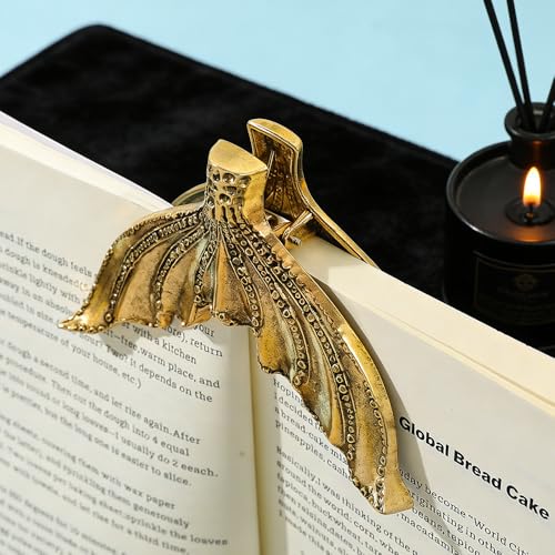 Vintage Fish Tail Book Clip - Paper Storage Clip Journal Clips to Hold Journal Open While Writing Scrapbook Kit Document Clip