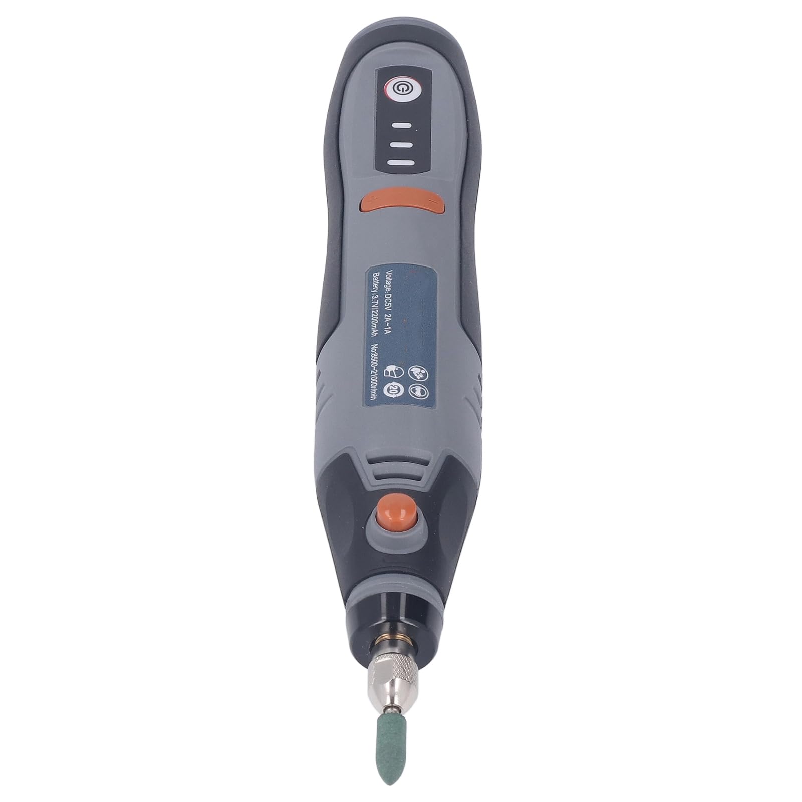 Herramienta amoladora inalámbrica, pluma de pulido eléctrica de 2200 mAh, batería de 3 engranajes, recargable, ligera para cortar y pulir y perforar