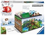 Un puzzle que se convierte en un organizador de escritorio para todos los fans de Minecraft; constrúyelo pieza por pieza, sólo tienes que seguir los números y dardos de cada pieza