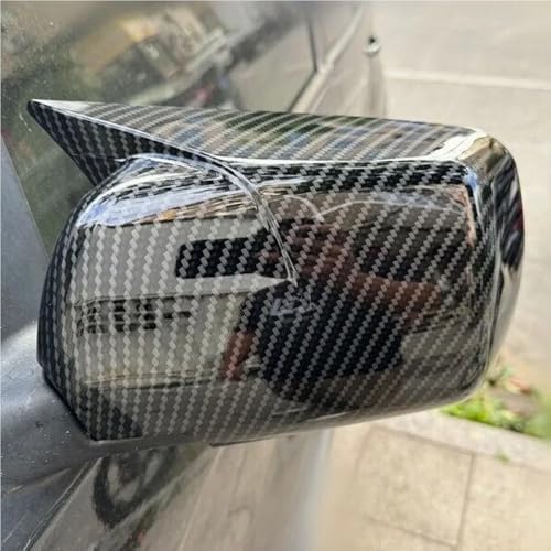 Couvercle rétroviseur carbone X5 E53 masque coque usée