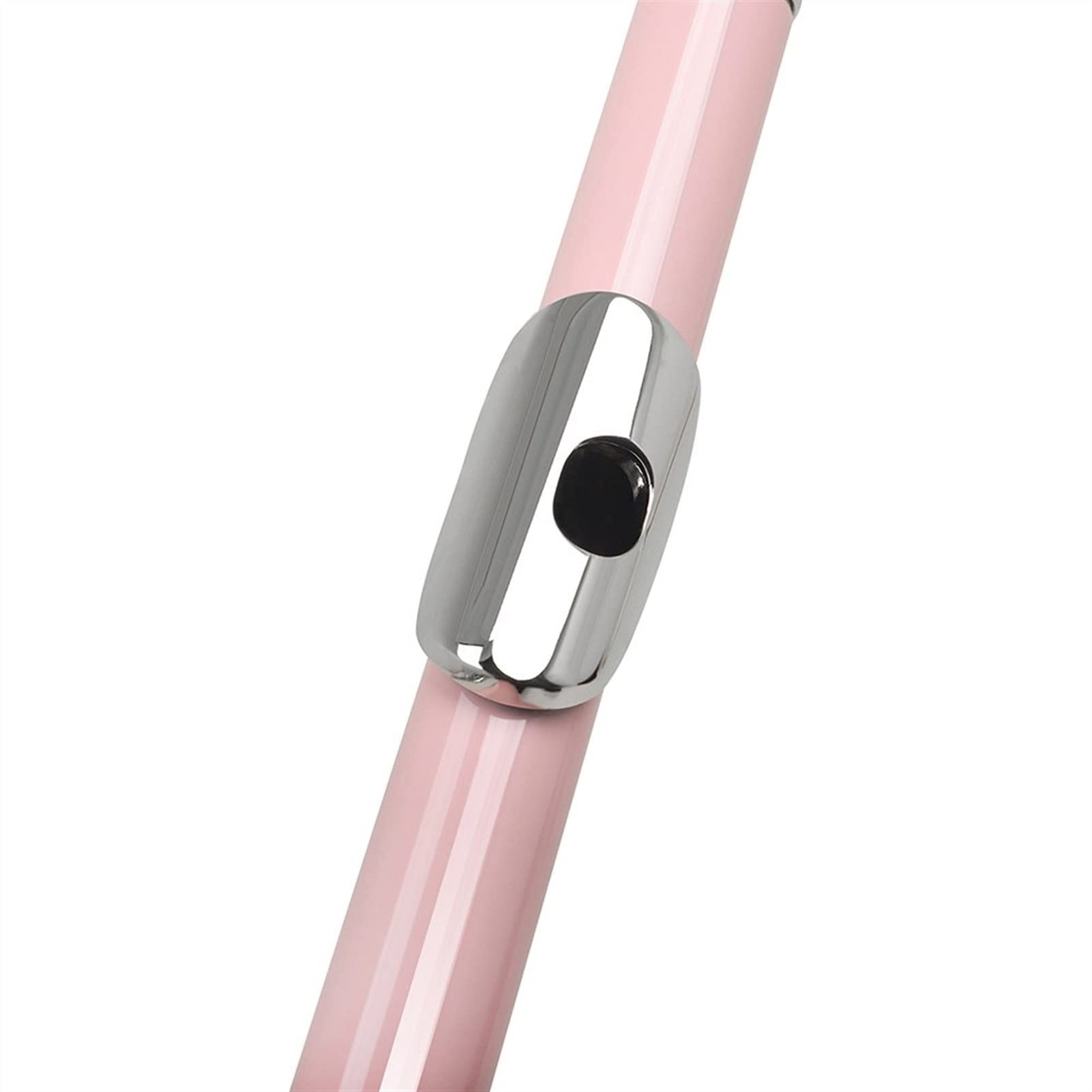 ZUZU 16 Agujeros Flauta Cerrar Agujero C Tono Rosa Flauta Plateado Llave Cupronickel Instrumentos De Viento De Madera con Estuche De Cuero Paño De Limpieza Kit Flauta