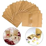 tee verpackung entsorgen In der Mitte der Papiertüten befindet sich ein transparenter Film, der das Innere der Papiertüten deutlich erkennen lässt