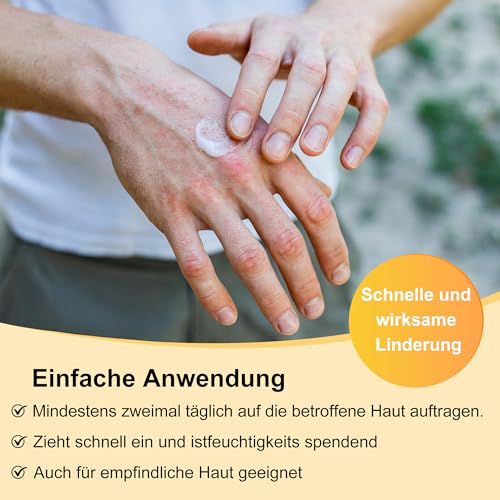 Schwefelsalbe 20g, antimykotische Creme, geeignet bei Akne, seborrhoischer Dermatitis, Milbenbissen, Ekzemen, entzündlichen Hautreizungen und Juckreiz