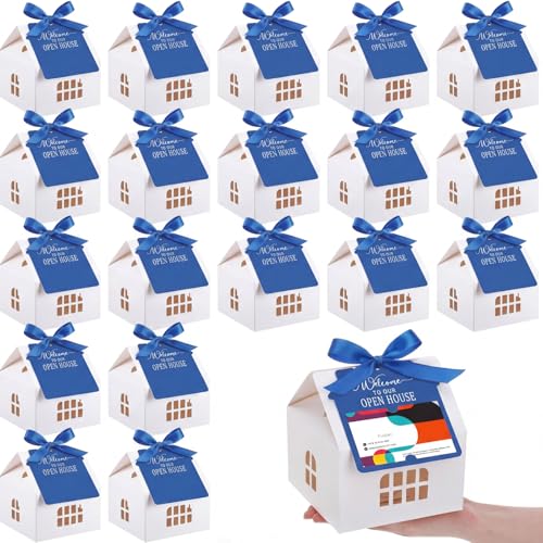 Affrolling 25 Sets Open House Supplies Real Estate Agent Gifts, Blue