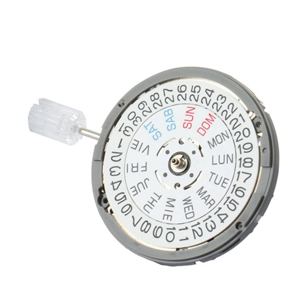 NH36 Englisch Datum Woche Automatische 3.8 Uhr Krone Uhr Bewegung Mechanisch,