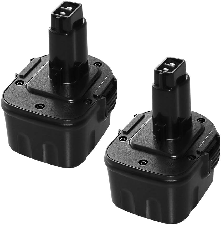 2 Pack 3.6Ah Ni-MH for Dewalt 12v Battery XRP DW9071 DW9072 DC9071 DE9037 DE9071 DE9072 DE9074 DE9075 Replacement for Dewalt 12 Volt Battery Cordless Power Tool