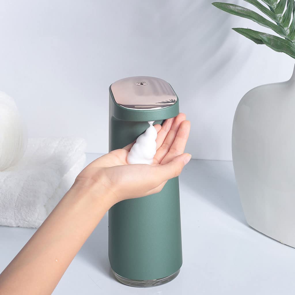 AAPIE Automatischer berührungsloser Seifenspender mit 450 ml / 15,22 Unzen, freihändiger schäumender elektrischer Schaumlotion-Handdesinfektions-Duschseifenspender