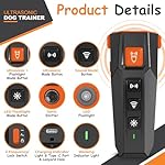Dog Bark Deterrent & Clicker – Stop Bad Behavior Instantly | No Yelling, Just Point and Press! | Long-Range Ultrasonic, Humane Shock Collar Alternative with Wrist Strap Clicker for Easy Training - Image 2