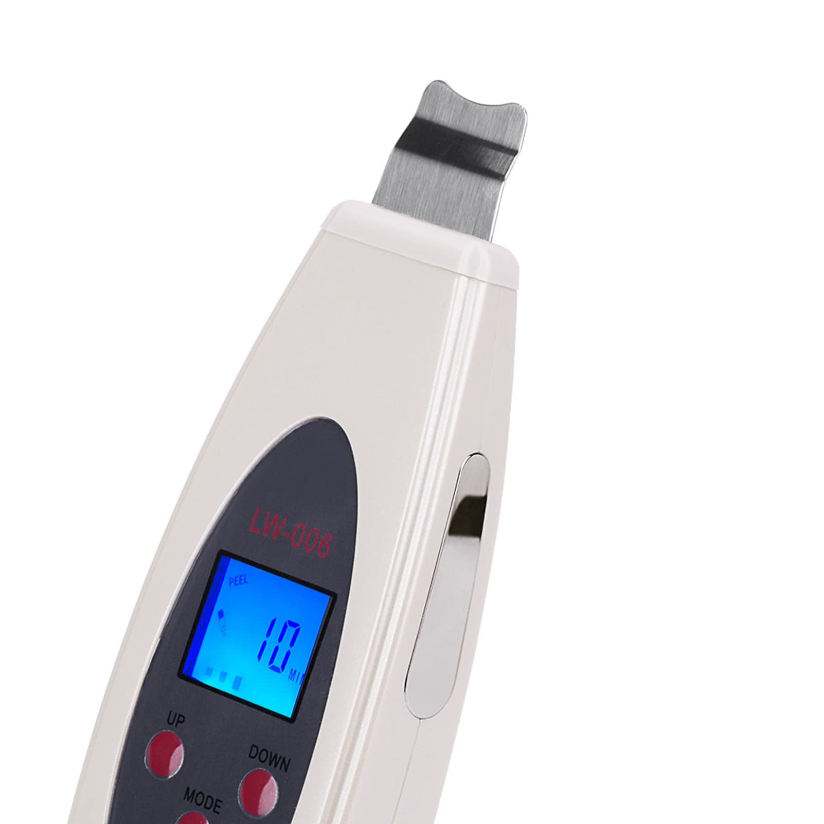 Scrubber Ad Ultrasuoni per La Pelle, Macchina per La Pulizia Profonda della Scrubber Ad Ultrasuoni con Display a LED, Macchina per L'ascensore della Pelle del Viso con Pala Sbucciata