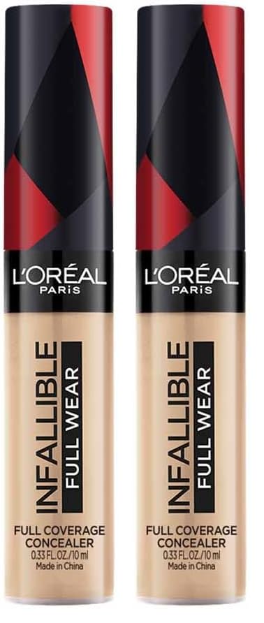 Image of L'Oreal Paris Infallible More Than Concealer, Full Coverage, 314 Oatmeal (Pack of 2)