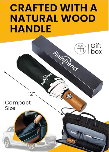 Image of Raintrend Travel Umbrella Windproof Auto open-close Umbrella big size for Men rain Windproof Umberalla Large for Man, Women Factory Outlet umbrella