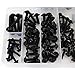 KKmoon Kit Completo Tornillos de Carenado Motocicleta Carrocería 194pcs Set de Sujetadores