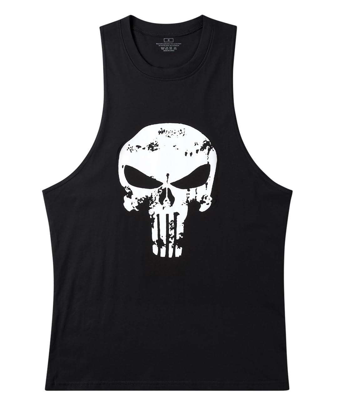 Uomo Palestra Canotta Smanicato Bodybuilding Canottiera Gym Cotone Sport Tank Top