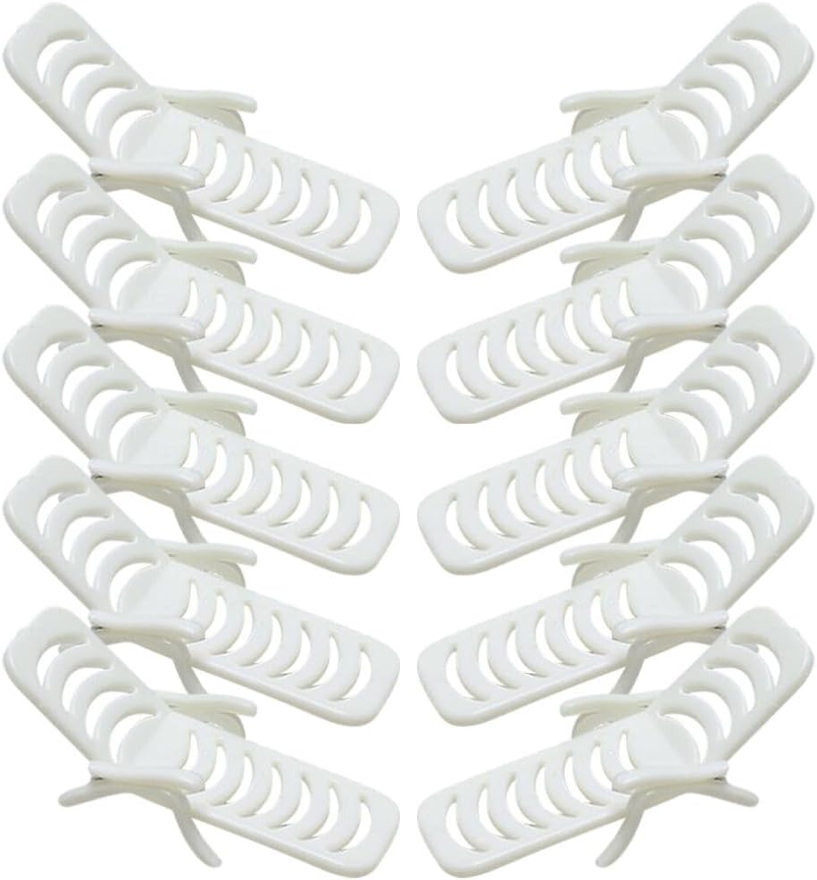 NUOBESTY Miniature Beach Chair Dollhouse Accessory 1.97 Inch Foldable White PVC Deck Chair Prop for Indoor Outdoor Ocean Themed Decorations