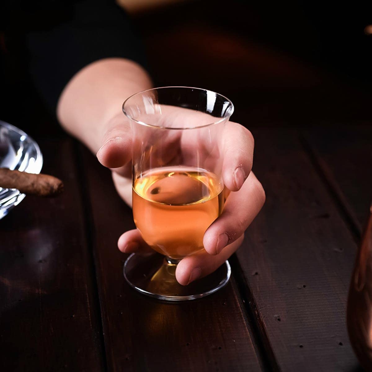 Collezione di sommelier Bicchiere da whisky in cristallo Bicchieri da brandy Degustazione di whisky Bicchieri da naso Tazza da liquore Bicchiere da vino Sherry per bar