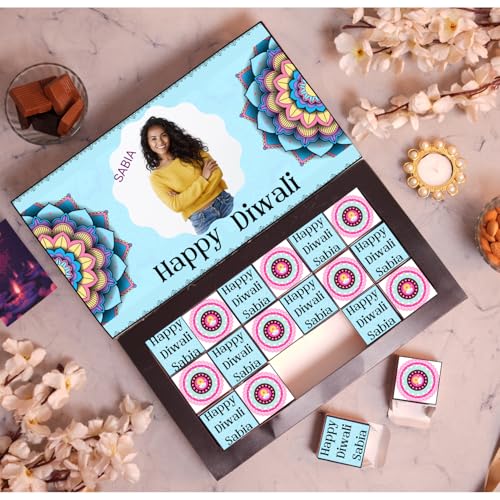 Image of Diwali Chocolate (18 Piece, Personalised Combo)