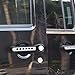 Athiry Silver 5 PCS Door Handle Accents/Inserts Cover + Door Handle Button Trim for Jeep Wrangler JK Unlimited 4D 2007-2017