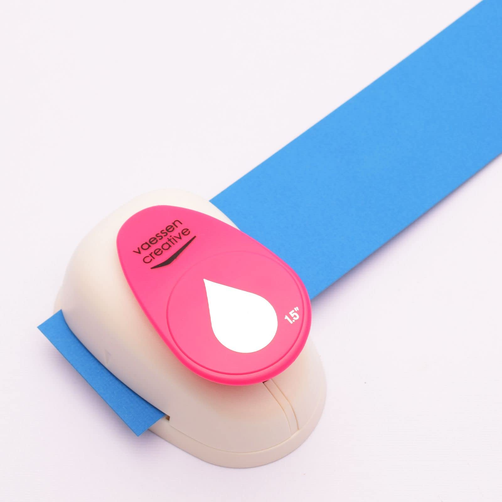 Vaessen Creative Motivstanzer – Sechseck-Form (2,2 X 2,5 Cm) Für Scrapbooking & Bastelprojekte