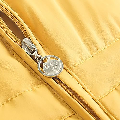 Boy Girls Snow Pant And Jacket Toddler Girl Snowsuit Winter Clothes Bib Kids Coat Hooded Jacket Snowboarding Outfit (Yellow, 2-3 Years)3