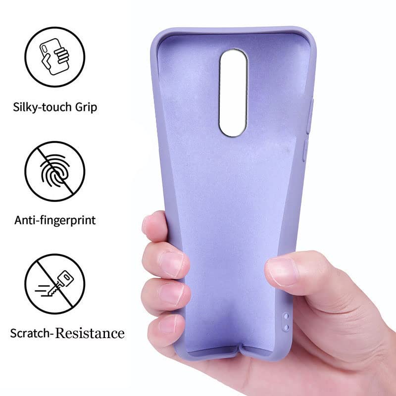 Image of A rtistque Back Cover Case for OnePlus 7 Pro with Camera Protection | Shockproof TPU | Stylish Protective Design | Slim Fit | Ultra Matte | OnePlus 7 Pro Back Cover - Purple
