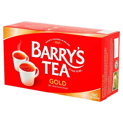 Barrys Tea Gold Blend 160 Biodegradable Black Tea Bags