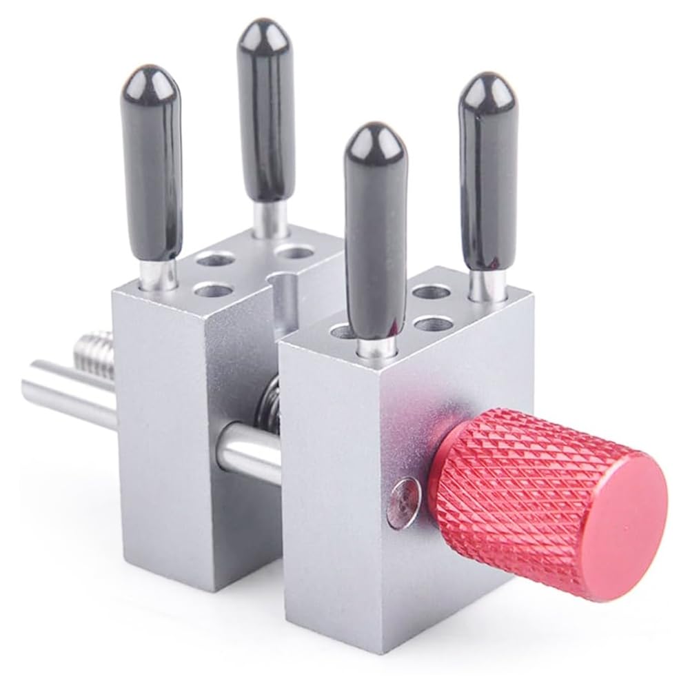 Outil de bricolage de modélisme, mini étau de vis, outils de serrage de poignée de précision entièrement en métal pour les modèles