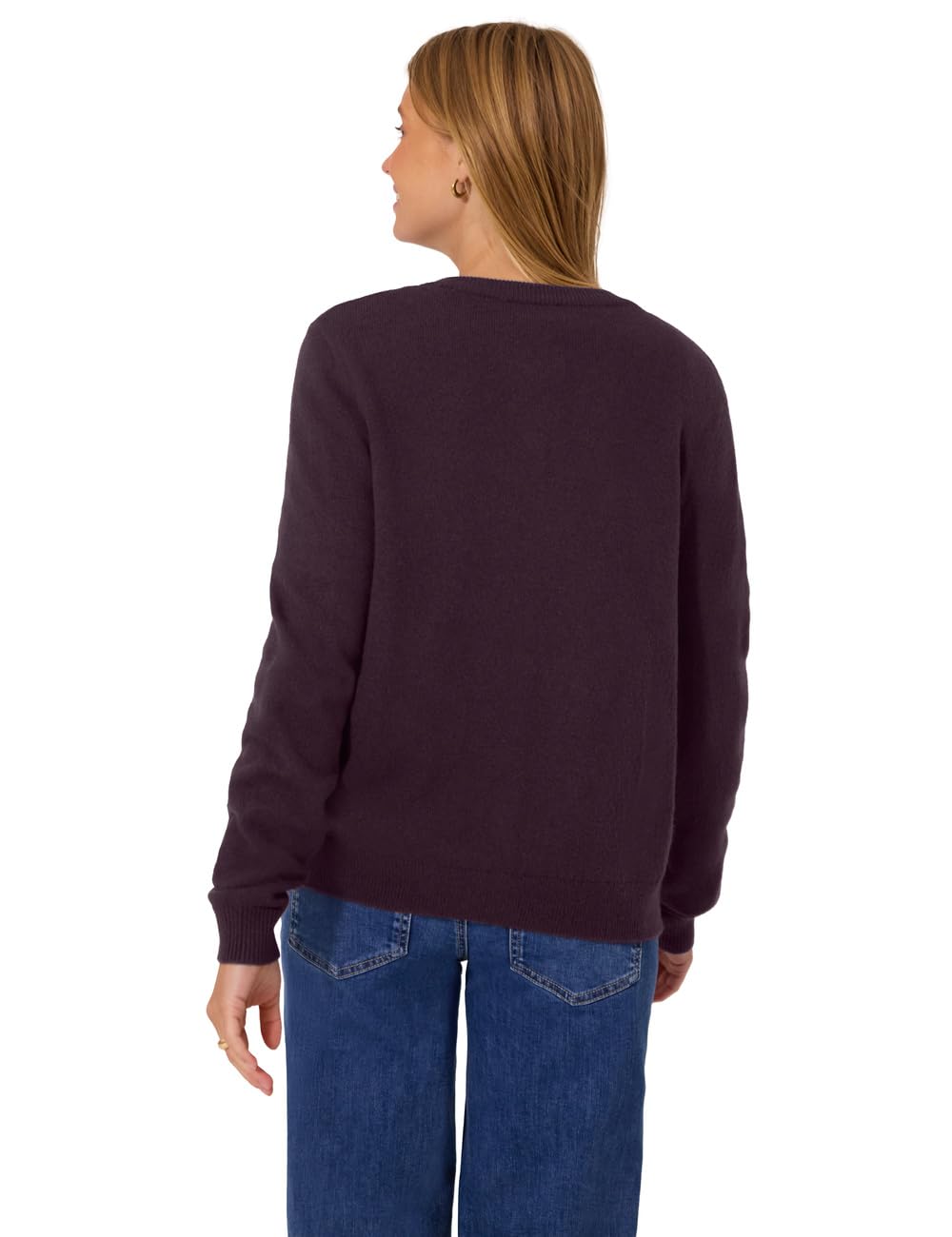 Street One Studio Damen Cardigan mit Rundhals und Knöpfen