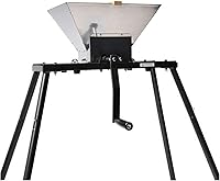 Vista 12 de SQUEEZE master Trituradora manual de frutas y vino de uva, 7 litros de acero inoxidable grande, para exprimidor manual de sidra y dispersión