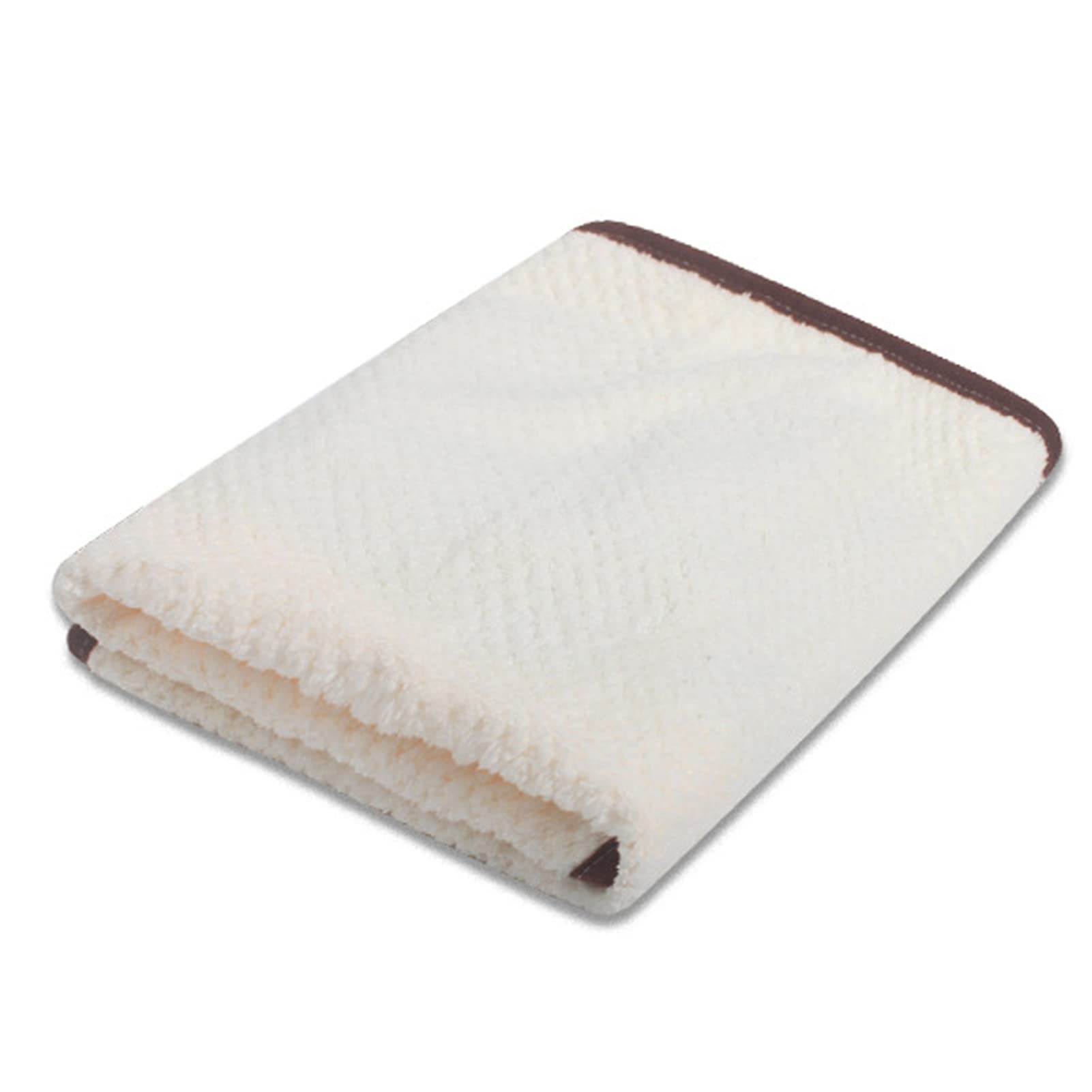 VALINK Dog Towel Quick-Drying Microfibre Bath Towel for Small Medium Dogs Cat Extra Absorbent Washable Pet Warm Towel White