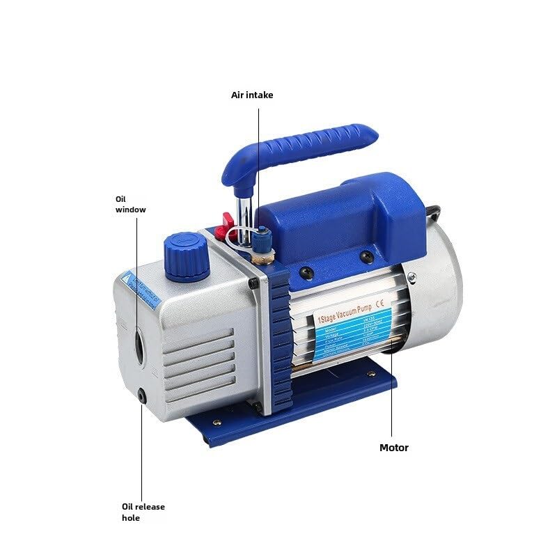 Bomba de vacío portátil para servicio de aire acondicionado - Bomba de vacío de alta eficiencia para HVAC y reparación automotriz miniatura 5
