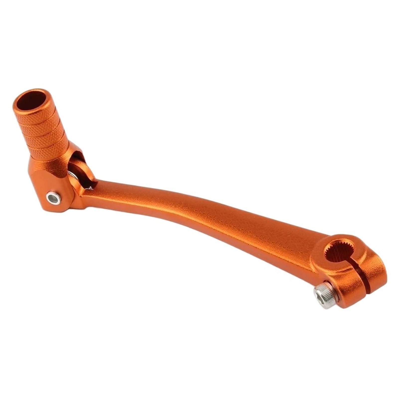 AWEUDNHI Starter Recoil Universal Motorcycle Gear Shift Lever Fit for Suzuki 125-250cc ATV Pit Dirt Bike Motocross Accessories Refit(Orange)