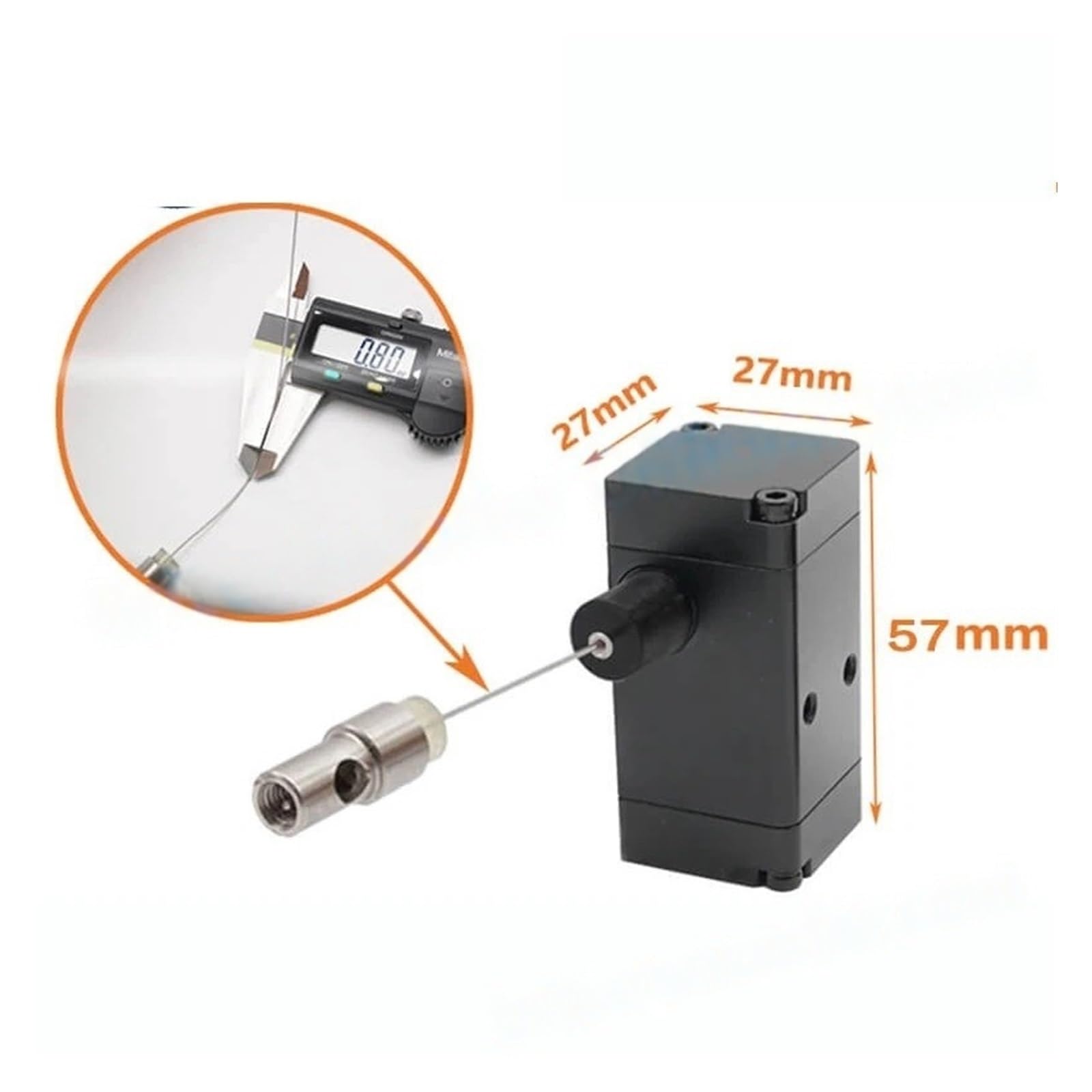 KACOME IP68 Waterproof Displacement Sensors Pull-Wire Linear Sensors Pull-Wire Encoders Absolute Linear Encoders(CAN 12bit)