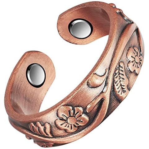 Anillo magnético de cobre puro para mujer EnerCoppeX Cover