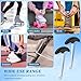Quixleen 2PCS Shoe Lace Tightner,Stainless Steel Hockey Skate Tightener Sports Skate Key Tool,Shoe Lace Tightener Tool,Shoes Laces Puller for Ice-Skates Boots Figure-Skates T-Hook