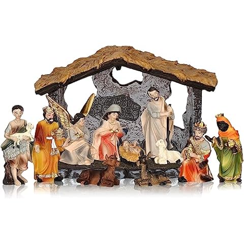 Geetery Cartoon Nativity Set Cover