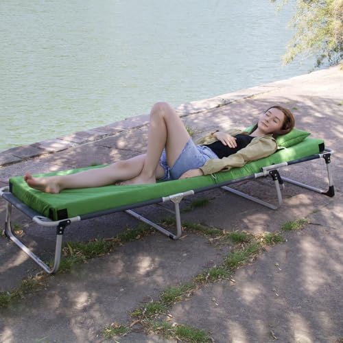 Memory Foam Mattress Sleeping Pad for Camping,3 Inch Thick 75\"X 30\"Portable Roll Up Floor Mat-Car/Tent/Cot,Comfortable for Adult Sleepover - Thumbnail 5