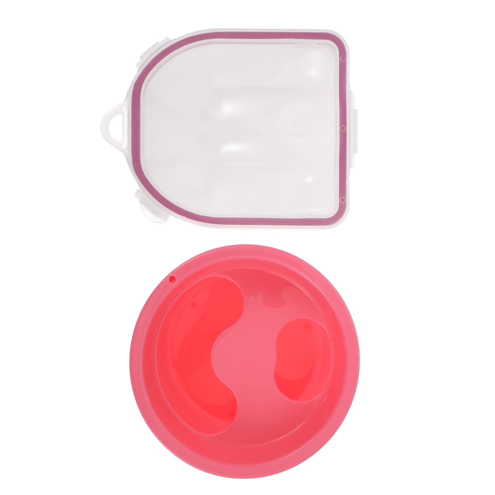 FOMIYES 2pcs Practical Nail Polish Removal Bowl Manicure Soaking Bowl Pp Material