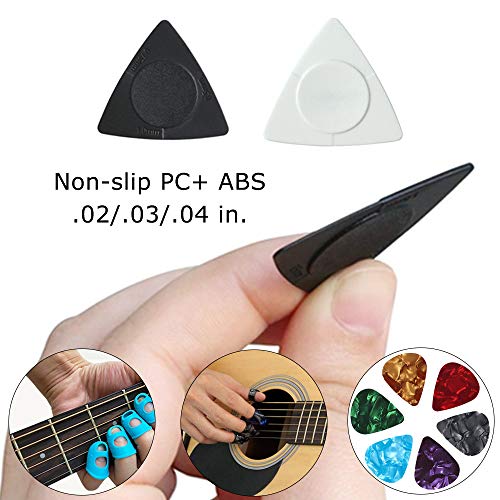 guitar accessories kit include acoustic strings tuner capo 3-in-1 restring tool picks pick holder bridge pins nuts amp saddles finger protector chord chart 58pcs