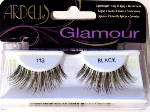 Ardell Glamour Lash-113 Black, 2 Pack by Ardell