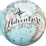 Paper House Productions Snap Shots 6.5' Global Adventure Shaped Die-Cut 25 Page Photo Album
