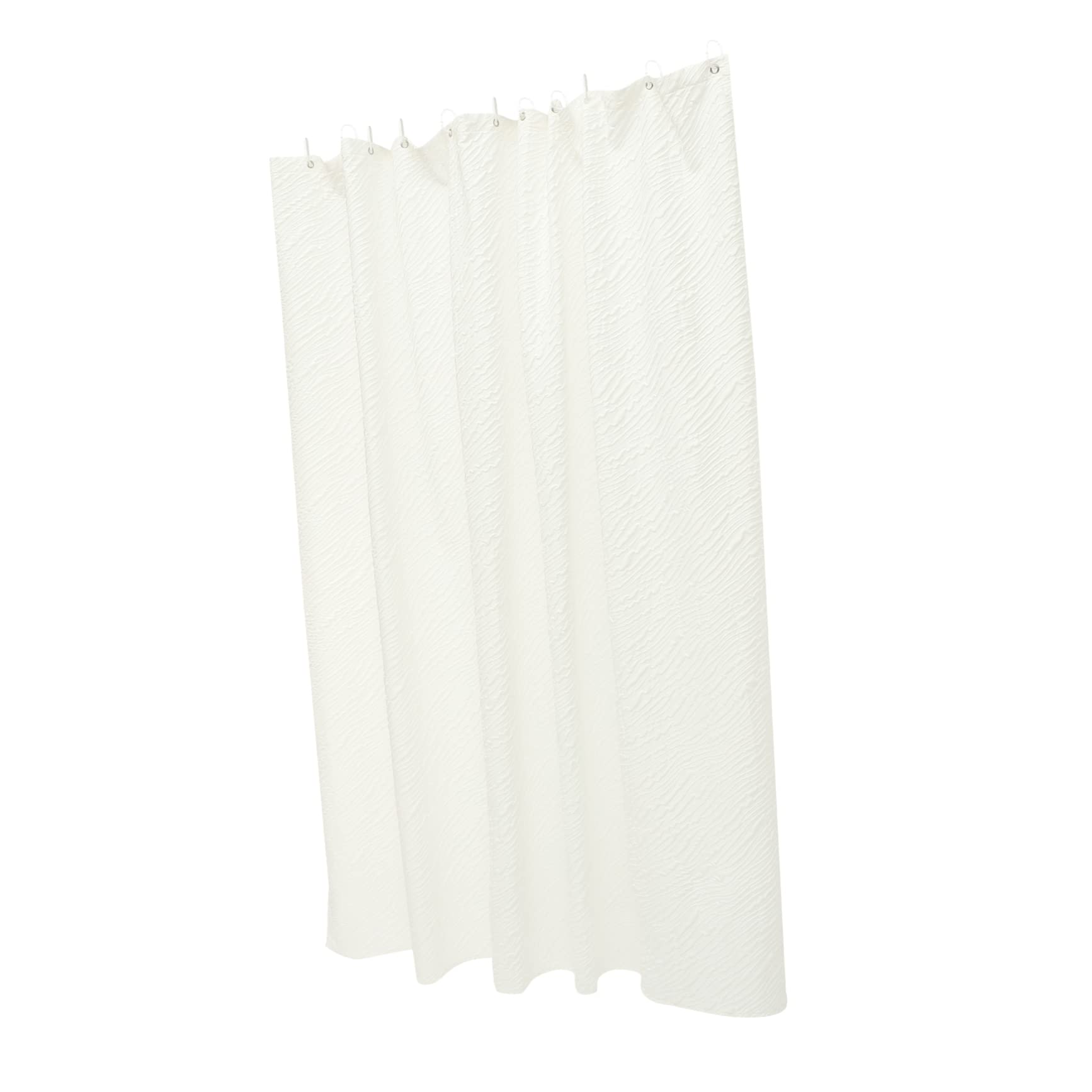 Rideau de douche lavable et imperméable anti-éclaboussures en polyester