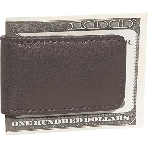 Royce Leather Men's Magnetic Money Clip in Leather with Suede Lining