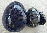 3 Natural Sodalite Eggs Kegel Exercise Weights