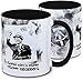 DDR Tasse: Früher hätt's sowas nicht gegeben - mit Erich Honecker Silhouette, Ostalgie, Nostalgie, Geschenk, Retro, schwarz